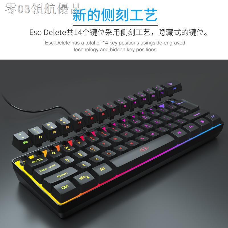 Bàn Phím Mini Rgb Có Dây Cho Laptop | BigBuy360 - bigbuy360.vn