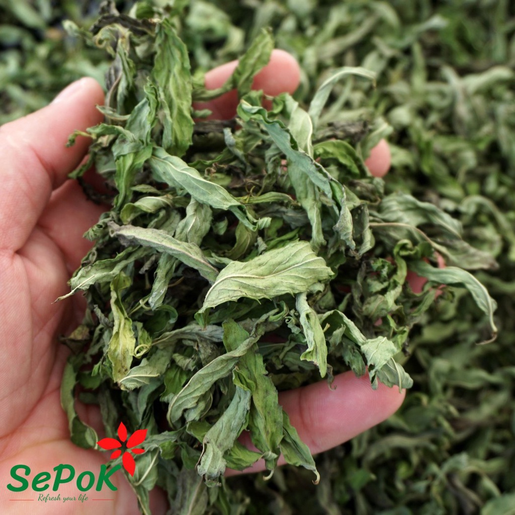 Lá Bạc Hà Sấy Khô - SePok - 50g/100g - Chuẩn hàng loại 1, mùi thơm tươi mát