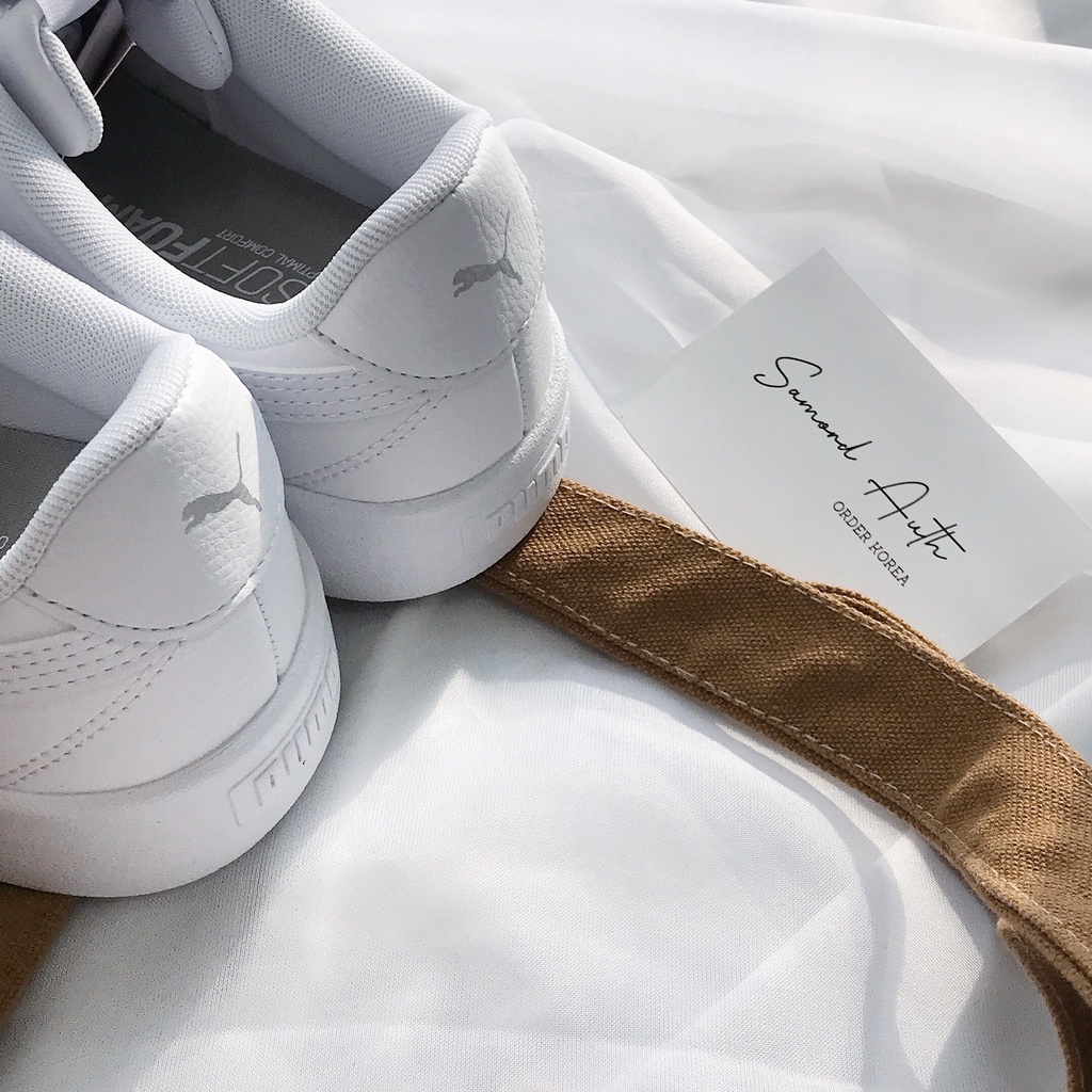 [AUTHENTIC 100%] GIÀY THỂ THAO PUMA SKYE CLEAN TRẮNG CHÍNH HÃNG SALE