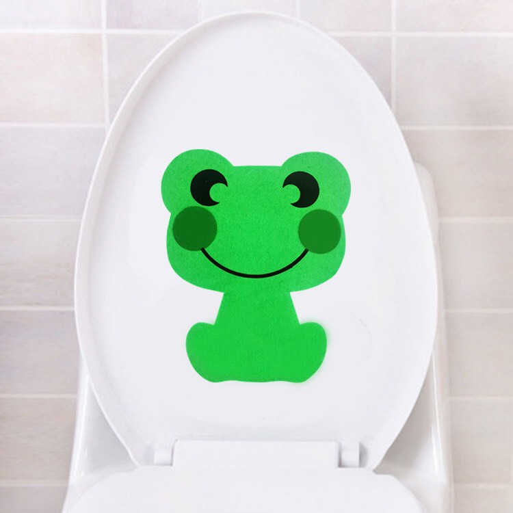 Khử mùi nhà vệ sinh miếng dán bồn cầu toilet hình thú dễ thương trang trí phòng tắm,phòng ngủ,phòng bếp 4015