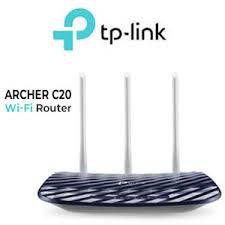 TP-Link AC 750Mbps Bộ phát wifi không dây (Thiết bị mạng) - Archer C20 - Hàng Chính Hãng đổi mới trong 24 tháng bảo hành