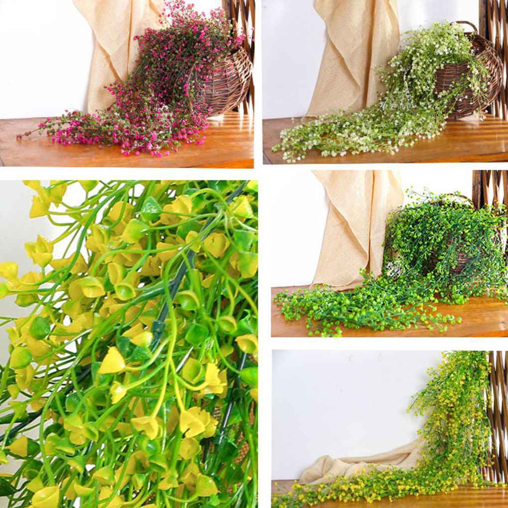 Giỏ hoa treo tường nhân tạo dùng trang trí độc đáo