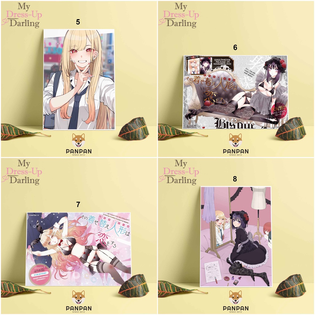 Postcard Cao Cấp - Poster Kitagawa Marin Sono Bisque Doll wa koi o suru / My Dress-Up Darling