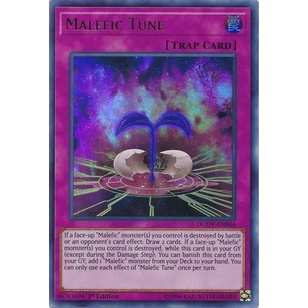 Thẻ bài Yugioh - TCG - Malefic Tune / DUOV-EN046'