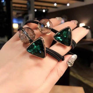 Dây Buộc Tóc pha Lê Dễ Thương Phong Cách Hàn Quốc