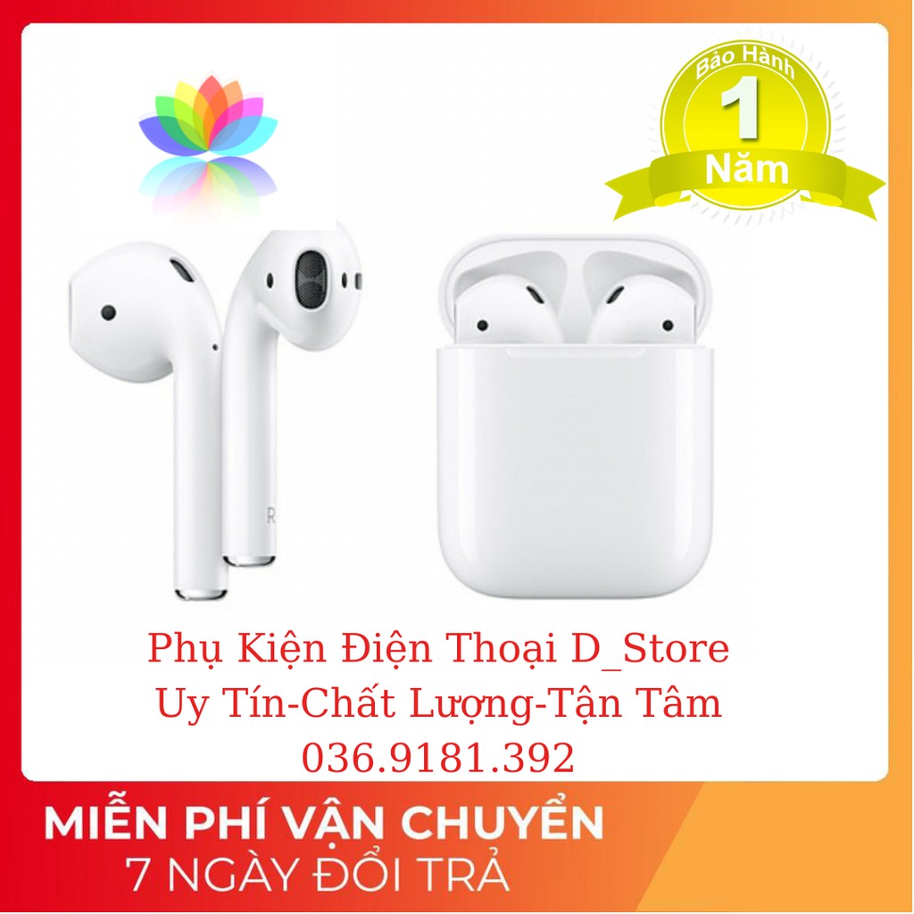 [AIRPODS 2] Tai nghe AirPods 2_Tai nghe Bluetooth_Tự Động Kết Nối - Định Vị Đổi Tên - Bảo hành 6 tháng | BigBuy360 - bigbuy360.vn