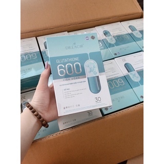 Mẫu mơi  VIÊN UỐNG NÁM TRẮNG DA GLUTATHIONE 600 Dr Lacir