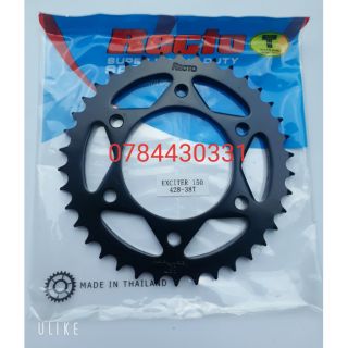 Dĩa Exciter 150 Recto, size 38,thái lan