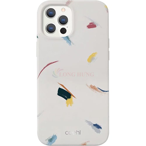 Ốp lưng nhựa cứng giả kính Uniq Coehl Reverie iPhone 12 Pro Series - Hàng chính hãng