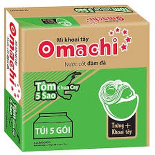 Thùng mỳ omachi sườn, bò, tôm
