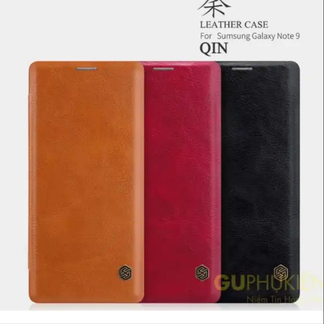 Bao da QIN samsung galaxy S21 Fe / A32 5G / A52 5G / A72 5G / note 9 chính hãng nillkin có ngăn đựng thẻ