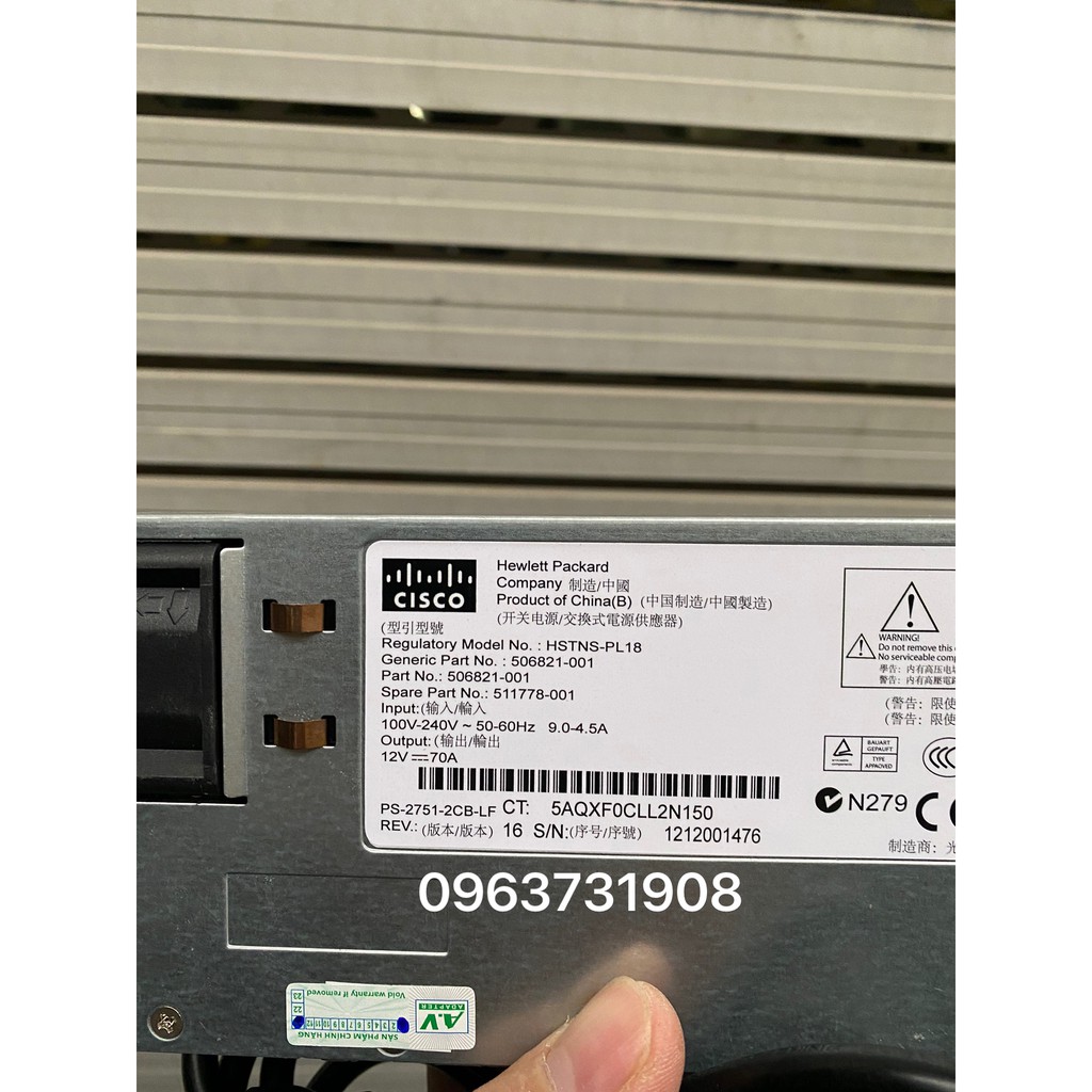 Nguồn tổng 12V-70A loại tốt