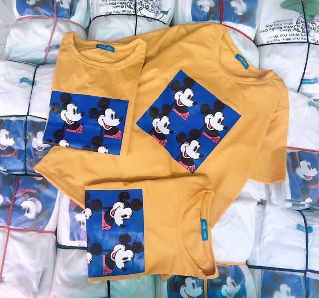 Áo thun form rộng mickey (chất dày đẹp)