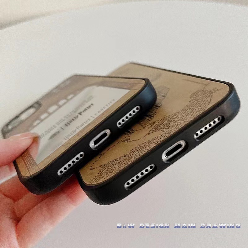 Ốp Điện Thoại Mềm Tráng Gương Chống Sốc In Hình Harry Potter Cho iPhone 13 12 11 Pro MAX IX XS MAX XR 6 6s 7 8 Plus