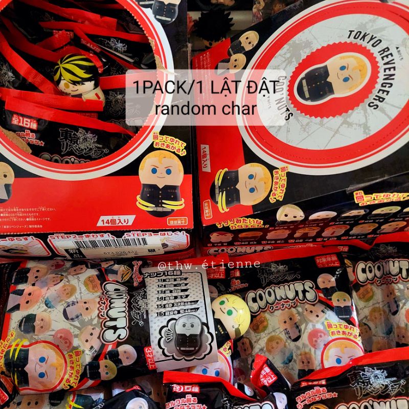 (SẴN) Lật đật nhân phẩm Tokyo Revengers chính hãng BANDAI