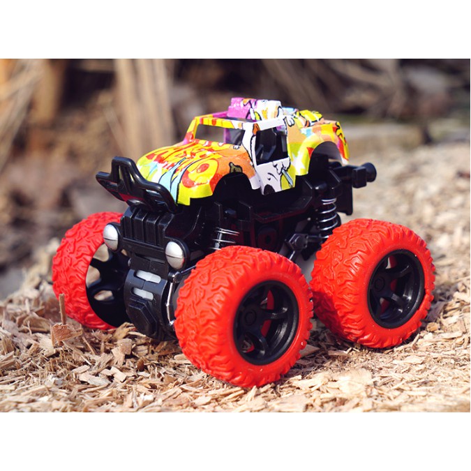 Siêu xe quái xế MONSTER TRUCK Xe ô tô địa hình giảm sóc chạy đà siêu mạnh siêu bền