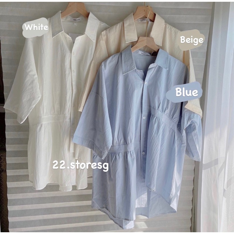 Áo sơ mi bbd sóng lệch - Ảnh thực tế | BigBuy360 - bigbuy360.vn