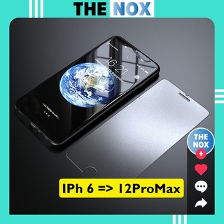 Kính Cường Lực IPhone Nhám Chống Vân Tay Không Viền Không Full Đủ Dòng Từ IPh 6 Đến 12ProMax [The Nox]