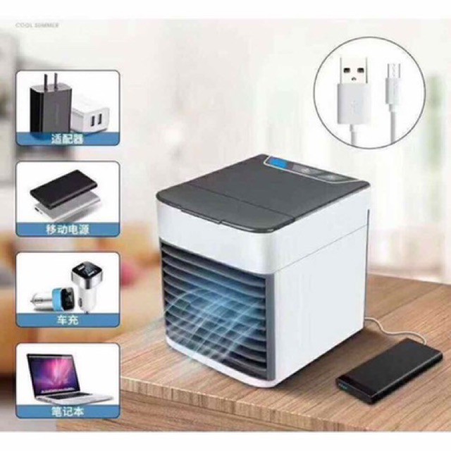 Máy điều hòa mini làm lạnh bằng hơi nước ARCTIC AIR - để bàn tận hưởng không khí trong lành, mát mẻ ở mọi nơi