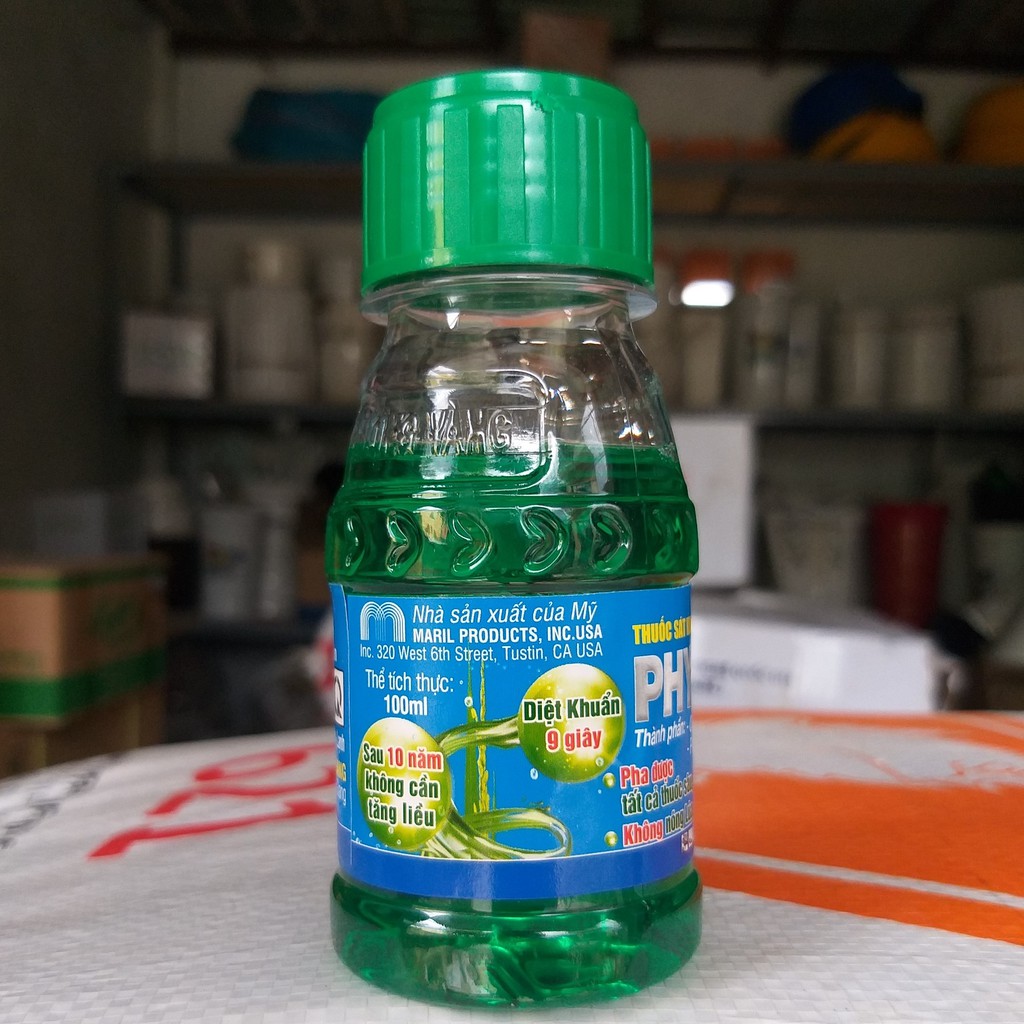 Thuốc Sát Khuẩn Trừ Nấm Bệnh PHYSAN 20SL (Lọ 100ml), Physan lạnh