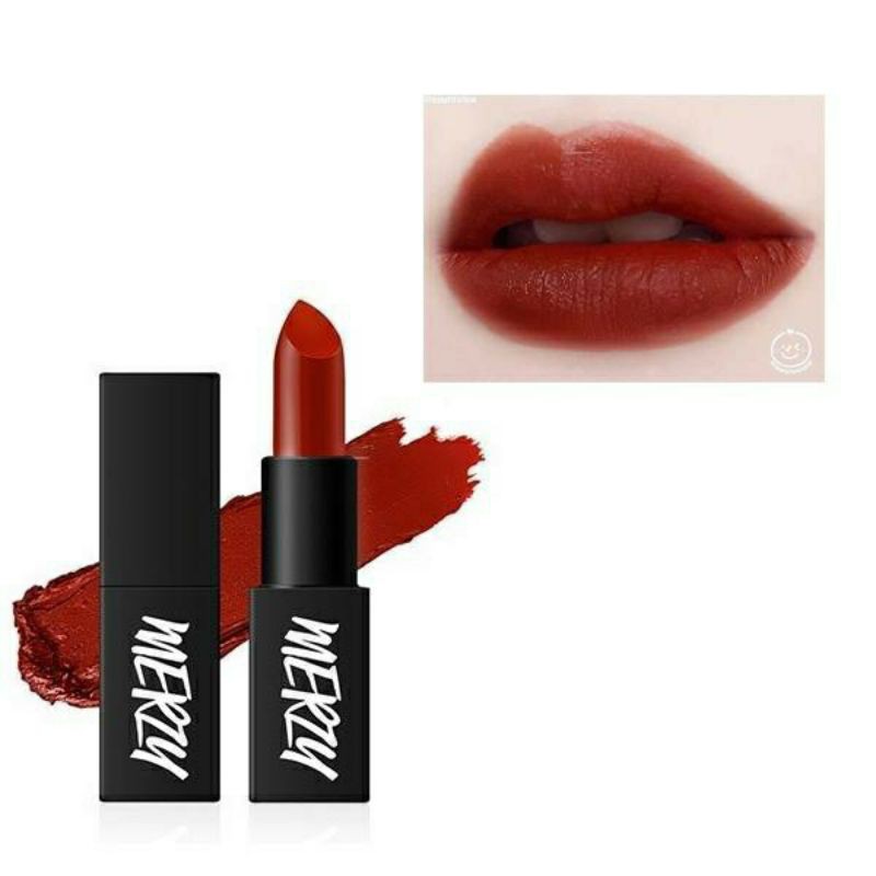 SON MERZY THE FIRST LIPSTICK L4 đỏ đất thiên đỏ