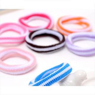 Set 10 chun cột tóc co giãn đẹp nhiều màu