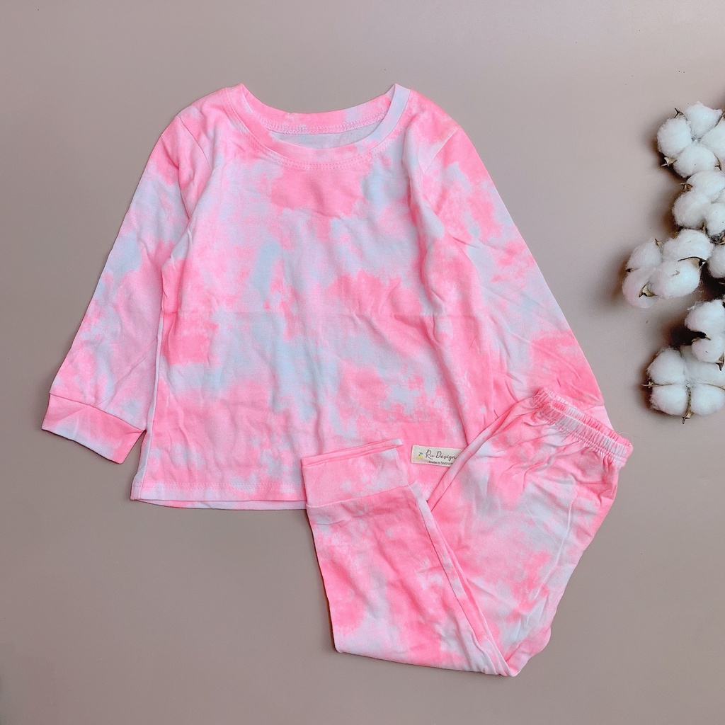 Bộ cotton loang màu Ru Design BG 2-7y - Bảng màu 1
