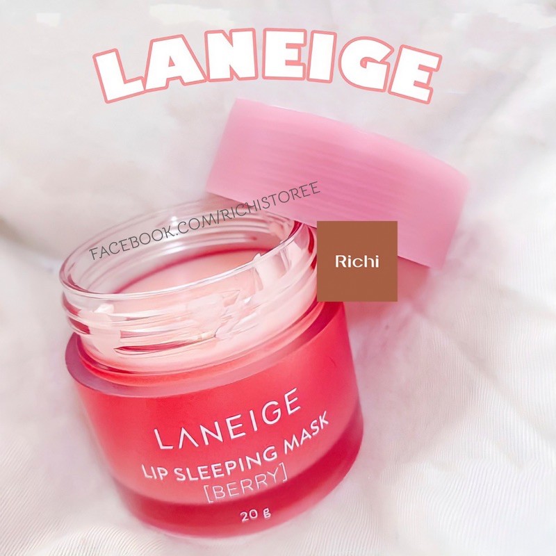 [ MẪU MỚI + KÈM MUỖNG ] MẶT NẠ NGỦ MÔI LANEIGE 20G