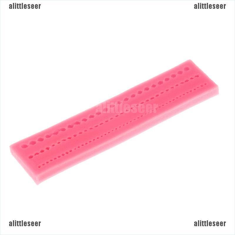 (seer) Khuôn Silicone Làm Bánh Hình Chuỗi Ngọc Trai