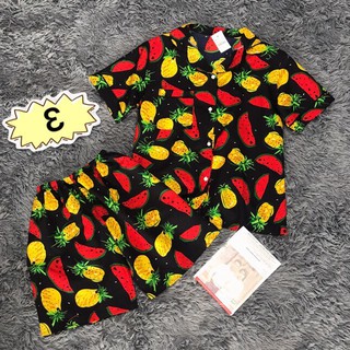 [Siêu Rẻ] Bộ Quần Áo Hoa Quả Siêu Mát Siêu Hot Mùa Đi Biển [FREE SIZE]