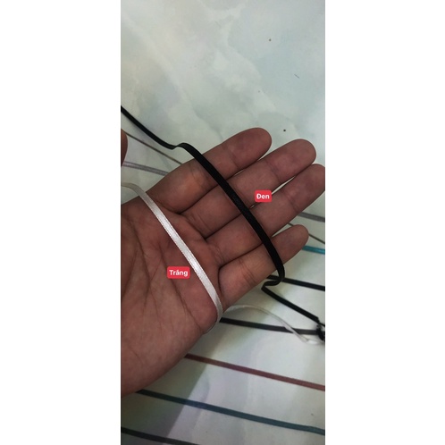 1m Ruy Băng Satin Đủ Màu Bản 3ly  Hàng Công Ty
