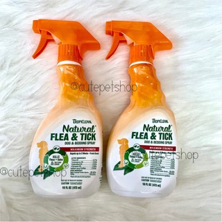 XỊT DIỆT VE VÀ BỌ CHÉT CHO CHÓ TropiClean Natural Flea & Tick Dog & Bedding Spray