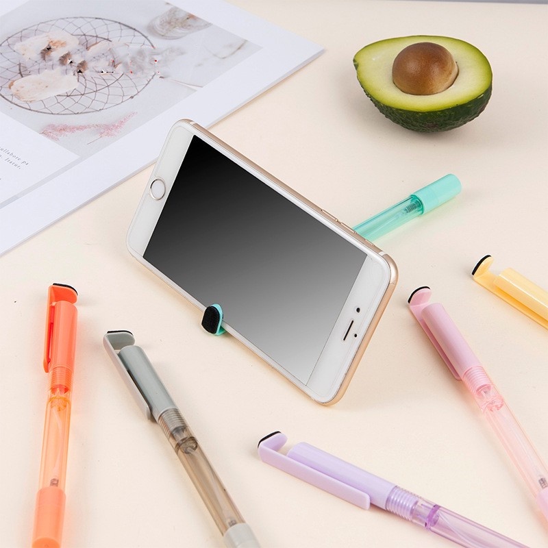 Bút Gel Dạng Xịt 4 Trong 1 Đa Chức Năng Kèm Đồ Lau Màn Hình Điện Thoại