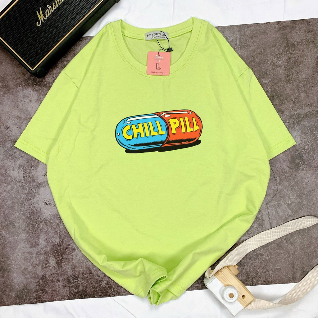 - Áo thun tay ngắn Be Yourself unisex size M L XL - VIÊN CHILLPILL