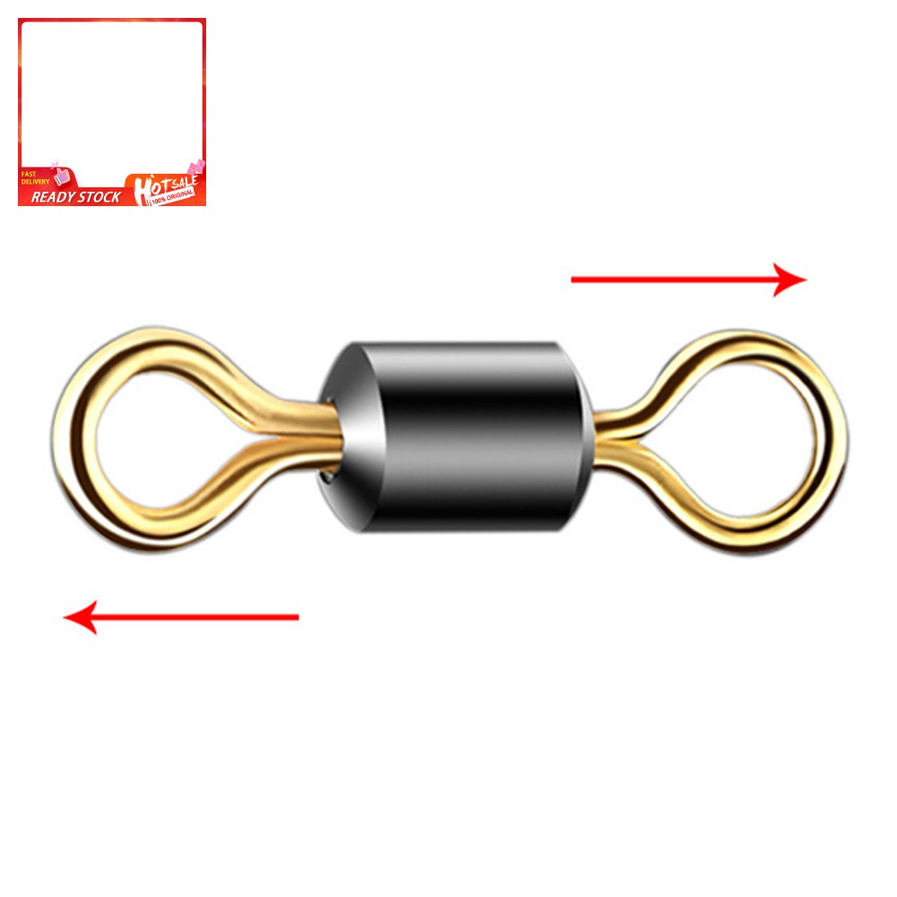 Set 50 Khuyên Nối Câu Cá Hình Số 8 Bằng Thép Không Gỉ