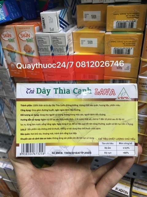 ✅✅TRÀ DÂY THÌA CANH LAVA (sản phẩm này ko phải là thuốc không có tác dụng thay thế thuốc chữa bệnh)