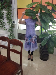Váy đầm trung niên dự tiệc