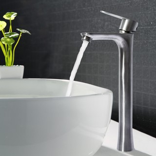 zeego Kéo dài Vòi lavabo Cao cấp Vòi lavabo Inox SUS 304 S20-111H(phiên bản Deluxe)