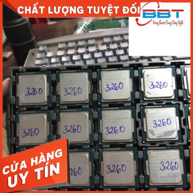 CPU 3220, 3250,G3260 + Fan CPU dùng cho socket 1150