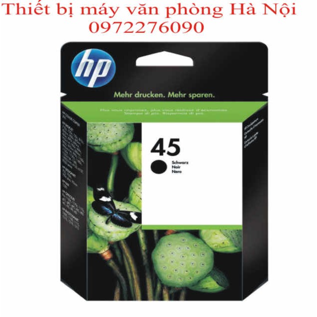 Mực in HP 45 ( 51645A ) black - hộp đôi - chính hãng HP