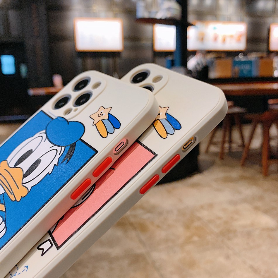 DONALD DUCK ốp điện thoại Mềm In Hình Vịt Donald Cho Iphone 11 / 12 Pro / 12pro / Max / 12mini / 7 / 8 Plus / X / Xs Max / Xr / 7plus / Se 2020 | BigBuy360 - bigbuy360.vn