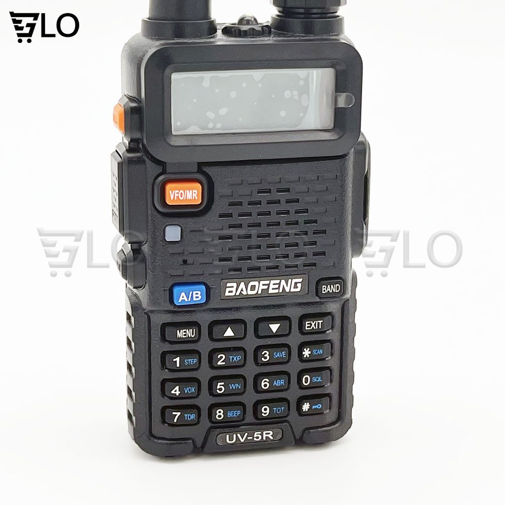 Bộ Đàm Baofeng 0678 UV-5R Có Lcd 2 Băng Tần VHF và UHF Cao Cấp Kèm Tai Nghe Rời