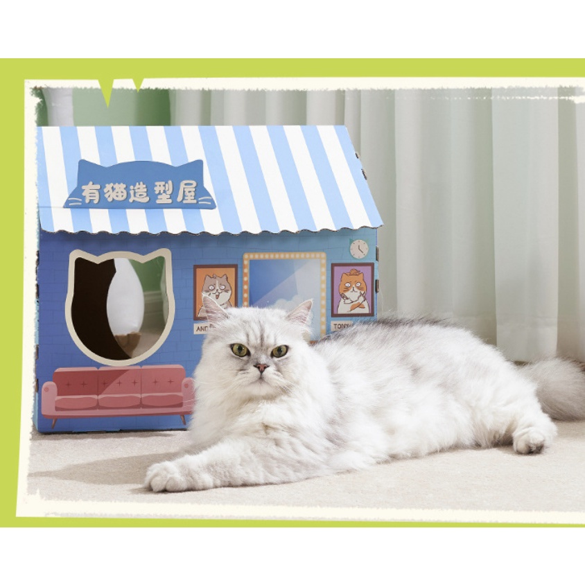 Nhà cho mèo - Bàn cào móng cho mèo