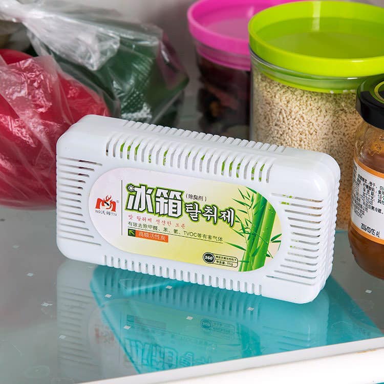 HỘP KHỬ MÙI TỦ LẠNH THAN HOẠT TÍNH MẪU MỚI SIÊU TIỆN DỤNG