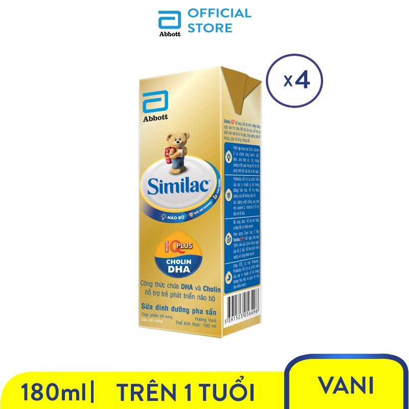 Combo 6 Lốc Sữa nước Similac Gold Label 180ml (Lốc 4 hộp)