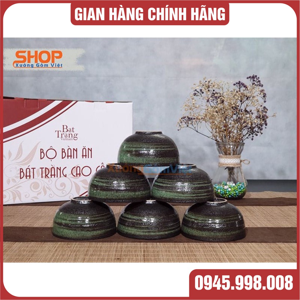 <CAO CẤP>BỘ BÁT ĐĨA SỨ 12 MÓN KIỂU NHẬT SANG TRỌNG-MÓN QUÀ Ý NGHĨA TẶNG NGƯỜI THÂN-GỐM SỨ BÁT TRÀNG-XƯỞNG GỐM VIỆT