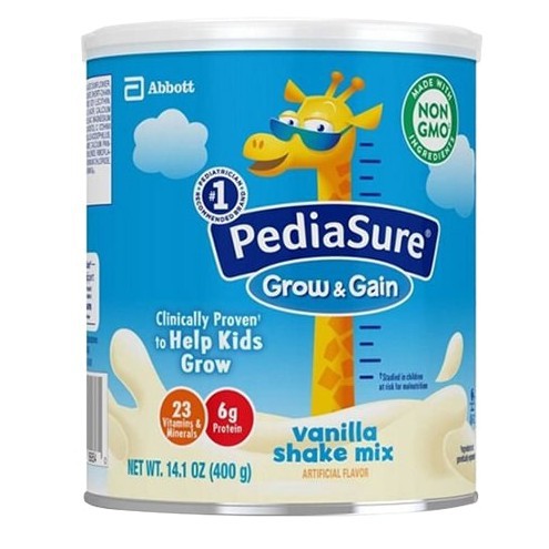 Sữa Bột Vị Vani Pediasure Grow &amp; Gain Hộp 400gr