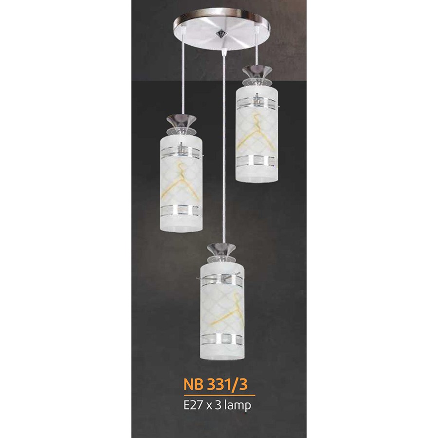 Đèn thả trần -treo tường trang trí kiểu hiện đại VKT-NB-331/3 ( Tặng kèm bóng đèn chuyên dụng )