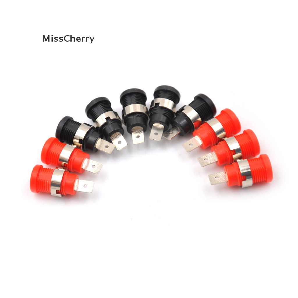 Bộ 10 Nguồn Hình Quả Chuối 4mm Chất Lượng Cao