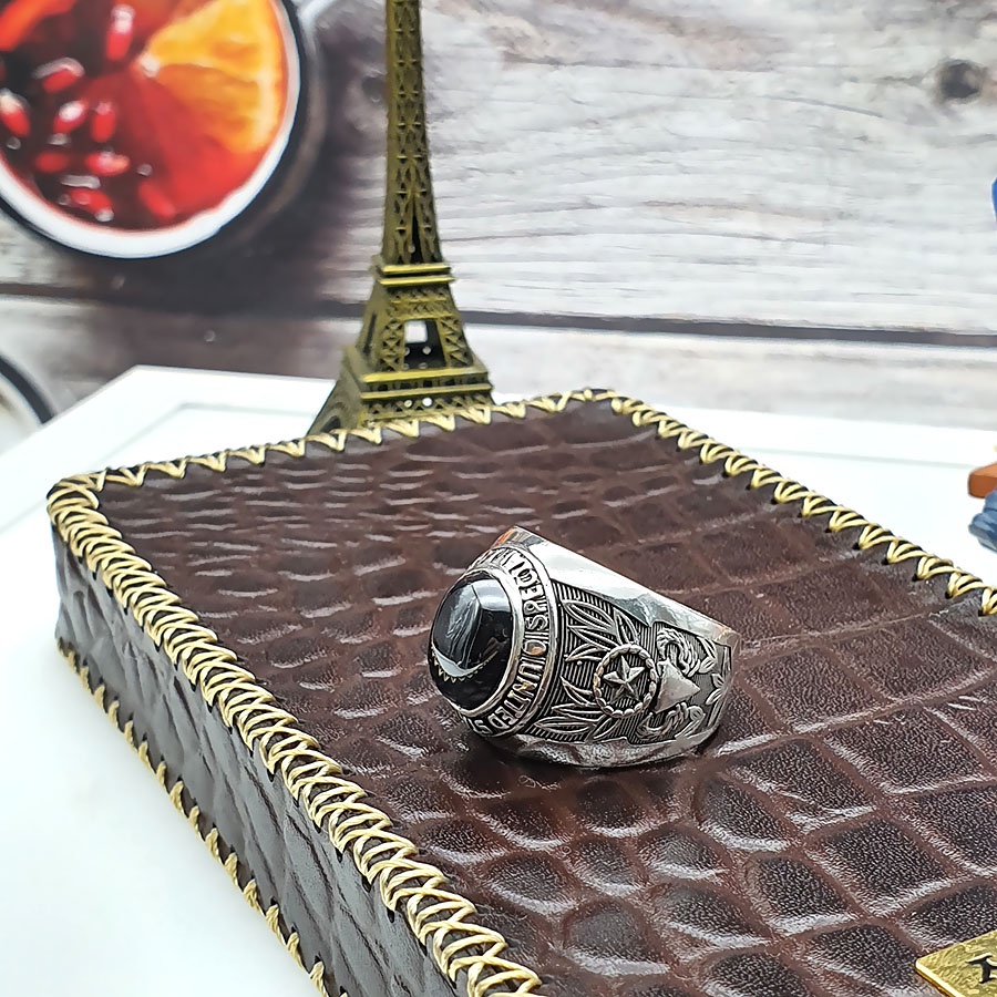 Nhẫn Nam Bạc Hiểu Minh NA573S Nhẫn Mỹ Bảo Hành Vĩnh Viễn